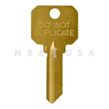 Ilco "DO NOT DUPLICATE" Key Blank, Schlage C Keyway, 5-Pin (DND-SC1)
