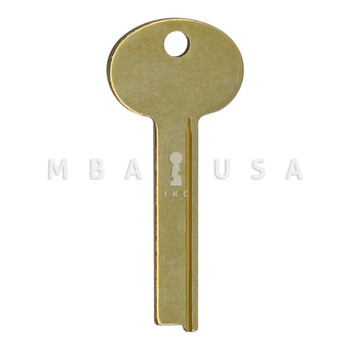 Grooved Safe Deposit Key Blank for Lefebure (LB1)