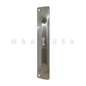 Don-Jo Latch Protector for Outswinging Doors (PMLP-211-SL)