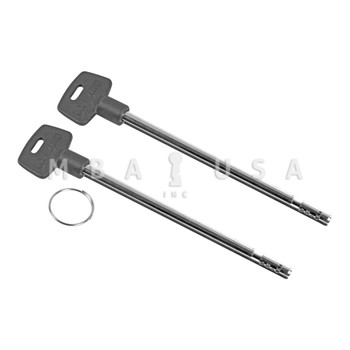 6" Keys, Set of  2, Cut Alike