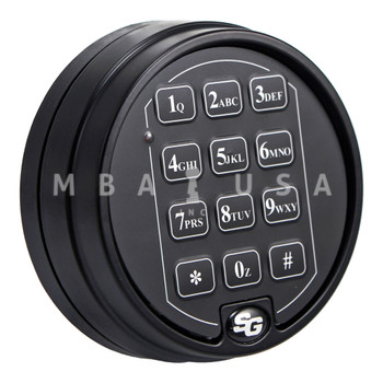 S&G 2-Battery Keypad, Matte Black