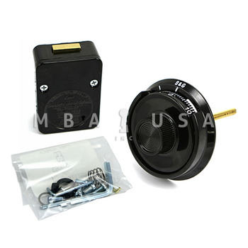 S&G 8550 Lock Package w/ Spyproof Dial & Ring, Black & White