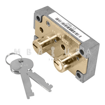  Double Little Nose, Double Fixed, 1/2", SY3 G-Key, Right Hand, Brass