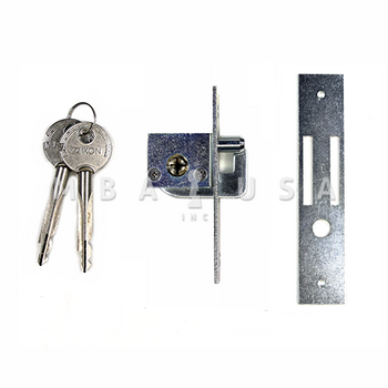 MO-360 HOOK BOLT w/ 2 KEYS (KEYED ALIKE)