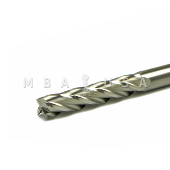 LONG CARBIDE END MILL 1/4" x 4"