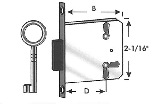 FULL MORTISE DEADLOCK