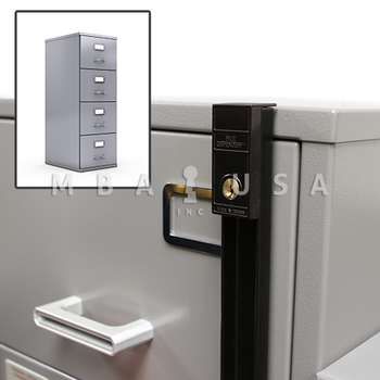 4 Drawer 51 25 Bar Length File Cabinet Lock Mba Usa Inc