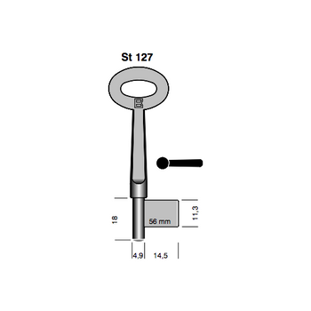 BORKEY BLANK ST127