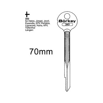 CROSS CUT BLANK 343/70MM GROUP 17