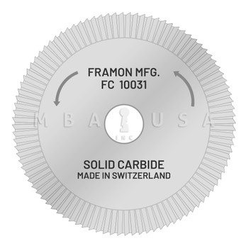 Framon Schlage Milling Cutter (FC10031)