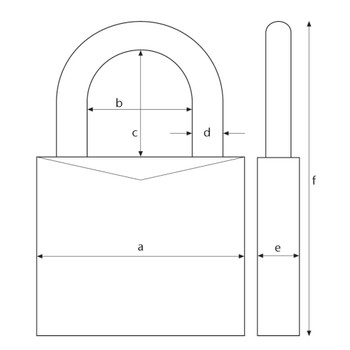 180IB/50 COMBINATION LOCK