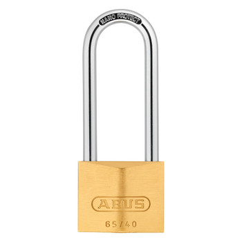 ABUS 65 SERIES SOLID BRASS PADLOCK - KEYED DIFFERENT