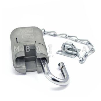 HIGH SECURITY PADLOCK, COMMERCIAL KEYWAY