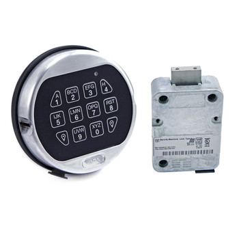 39E TAPPED DEADBOLT LOCK W/ KEYPAD