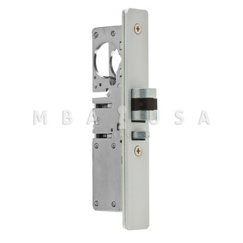 LATCH BOLT LOCK 1-1/8" BACKSET (LEFT HAND), 2 MORTISE KEY CYLINDERS - 1" SCHLAGE C (DARK BRONZE) AND 2 FACEPLATES