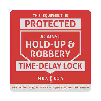 TIME DELAY LOCK STICKER