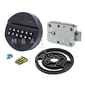 PULSE 10-USER SPRINGBOLT LOCK PACKAGE W/ BLACK ABS KEYPAD