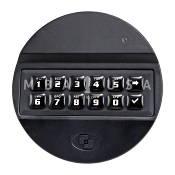 Pulse ABS, Keypad, Rubber Membrane, Black