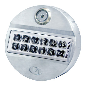 PulsePro Keypad, Dallas Key Reader, Rubber Membrane, Chrome, Pico