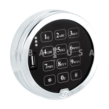 Keypad, Digital Audit 2.0 w/ USB Port, Satin Chrome