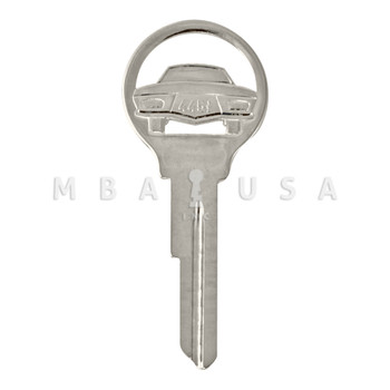 Börkey Key Blank 445-1/2 for Volkswagen (VW), Audi, Porsche