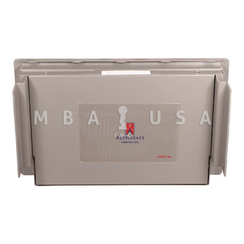 Alpha Red Label Class 6 Legal Size Drawer Head, Gray  (No Lock)