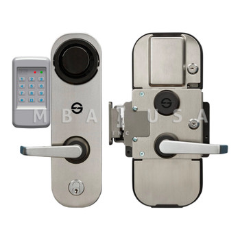 S&G 2890C, Lever Exit Device, 2740B Lock, Type I, Stand Alone Access Control Keypad, #2 Strike