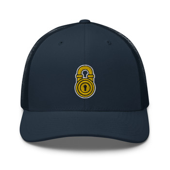 Padlock (Brass) Trucker Hat