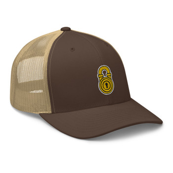 Padlock (Brass) Trucker Hat