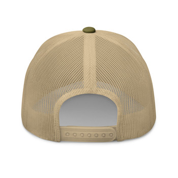 Combination Safe Dial (Brass) Trucker Hat