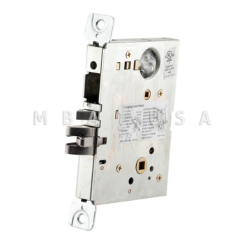 Schlage Electrified Mortise Lock Body, Fail Safe/Fail Secure, 12/24VDC (L9090LB RX)