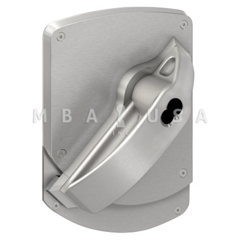 Schlage Institutional Lock, High Security Ligature Resistant Trim, SFIC Prep Less Core, Right Hand (ND82BD HSLR 630 RH)