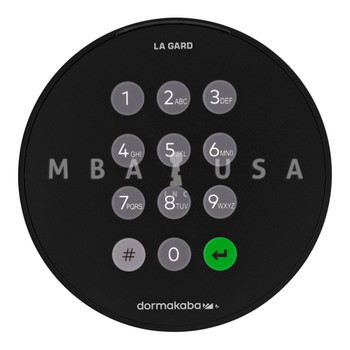 LA GARD 700 Basic Keypad, Black Finish, 18" Cable Length, Serviceable