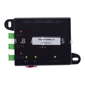 Expansion Module to Control up to 4, with 2-Door Status Input, 3 Outputs, AC/DC Power Interface (AC/DC Adaptor Optional)