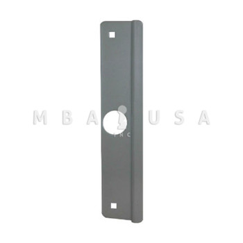 Don-Jo Latch Protector for Outswinging Doors with Electronic Cylindrical Locks (LP-312-SL)