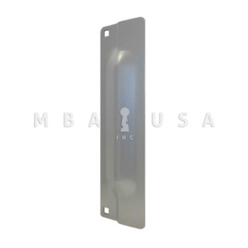 Don-Jo Latch Protector for Outswinging Doors (MLP-211-SL)