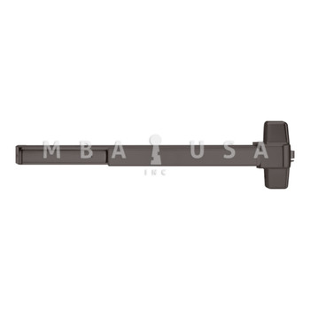 Marks USA M9900 Series Exit Device, Grade 1 Rim Exit Bar, Wide Stile Pushpad (M9900/10B)