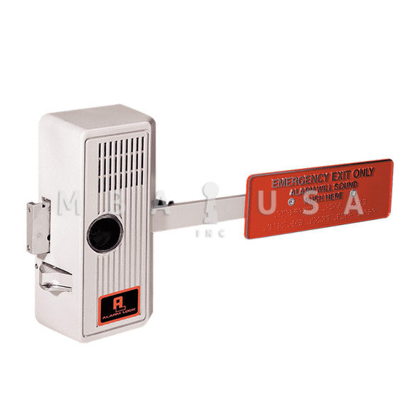 Alarm Lock Sirenlock Panic Exit Alarm, Paddle, 2-Minute Alarm Cutoff or Manual Reset, Aluminum (250XUS28) Alarm Lock Sirenlock Panic Exit Alarm, Paddle, 2-Minute Alarm Cutoff or Manual Reset, Aluminum (250XUS28)