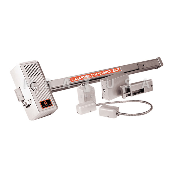 Alarm Lock Sirenlock Delayed Egress Exit Alarm, 15 Second Delay, 48", Aluminum (715X28X88X48) Alarm Lock Sirenlock Delayed Egress Exit Alarm, 15 Second Delay, 48", Aluminum (715X28X88X48)