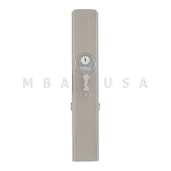 Marks USA Grade 1 M9900 Exit Bar Trim, Cylinder Dogging Kit, 1-1/4" Mortise Cylinder, Satin Chrome Finish, Non-Handed (M9901/26D)