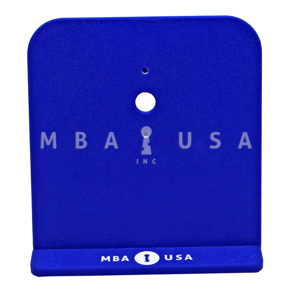MBA Lock Stand, Blue, Blank Face