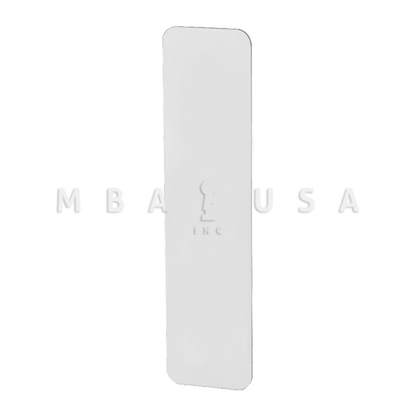Von Duprin Grade 1 Exit Device Trim, Exit Only Blank Plate, Aluminum Painted, Field Reversible (230EO 689)