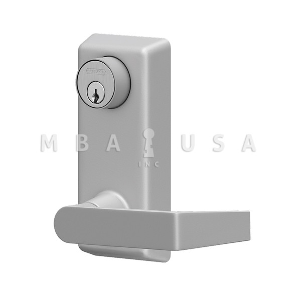 Von Duprin Trim, 06 Lever, Satin Aluminum Clear Anodized (252L-06 US28 RHR)