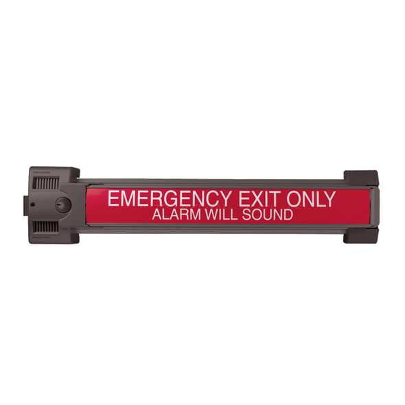 Von Duprin Guard-X Exit Device, Exit Only, No Trim, For 3-4 Ft. Doors, Dark Bronze Anodized Aluminum (2670 313)