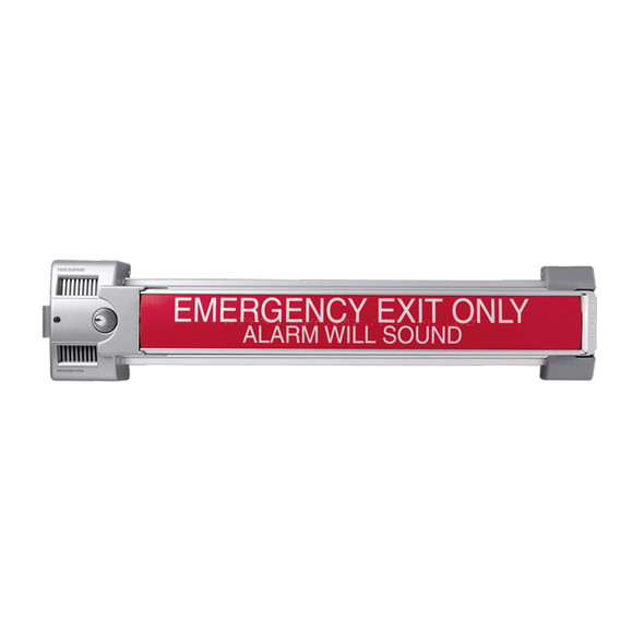 Von Duprin Guard-X Exit Device, Exit Only, No Trim, For 3-4 Ft. Doors, Satin Aluminum Clear Anodized (2670 US28)