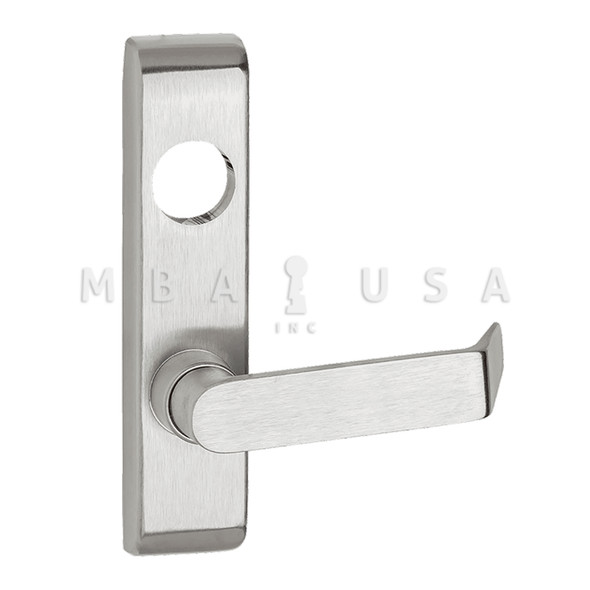 Von Duprin Lever Trim, Classroom Function, 06 Lever Style, Satin Chrome (373L-06 26D RHR)