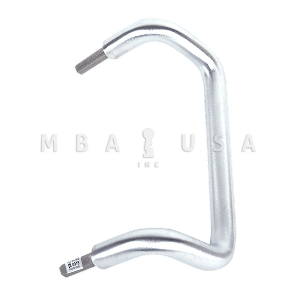 Von Duprin Grade 1 Pull Trim, Classroom Function, Satin Chrome, Non-Handed (392-7 26D)