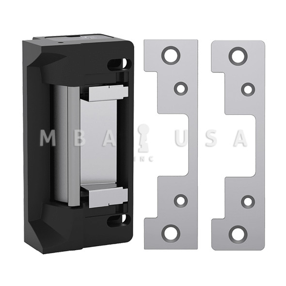 HES Grade 1 Electric Strike, Fail Safe/Fail Secure, 12/24 VDC, Latchbolt Monitor, Satin Stainless Steel (5200C-630-LBM)