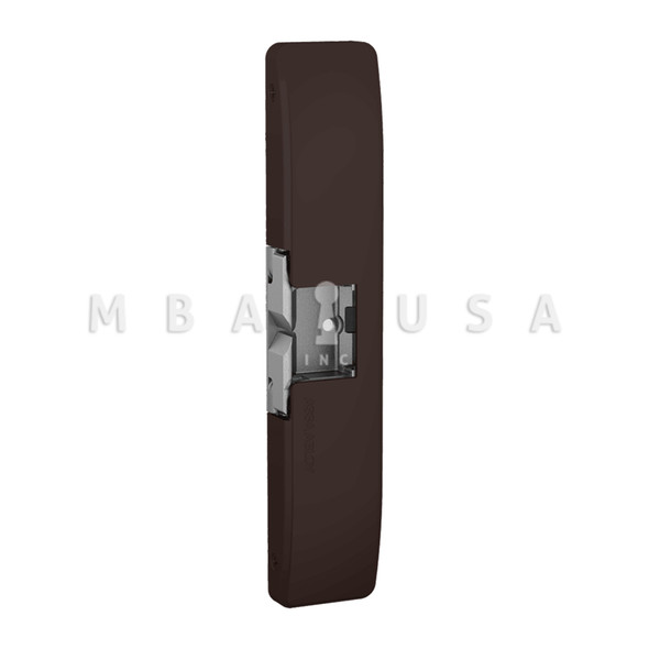 HES Grade 1 Electric Strike, Fail Safe/Fail Secure, 12/24 VDC, Surface Mounted, 3/4" Thickness, Dark Oxidized Bronze (9600-613E)