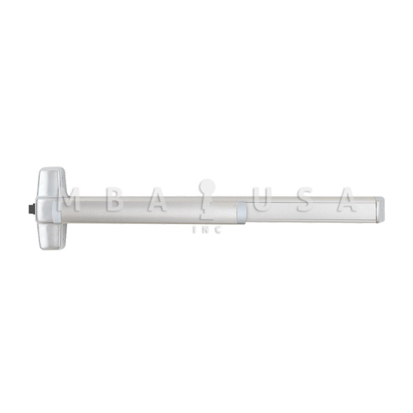 Von Duprin Grade 1 Rim Exit Device, 36" Length, Fire Rated, Exit Only, Less Dogging, Satin Chrome, Non-Handed (98EO-F 3 26D)